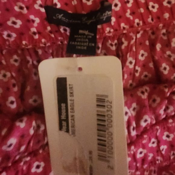 American Eagle Outfitters Skirt Mini magenta Size Medium - Picture 5 of 8